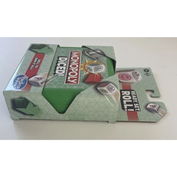 Monopoly Diced Game Ready, Set, Roll! Family Game NEW Factory Sealed - Picture 5 of 6